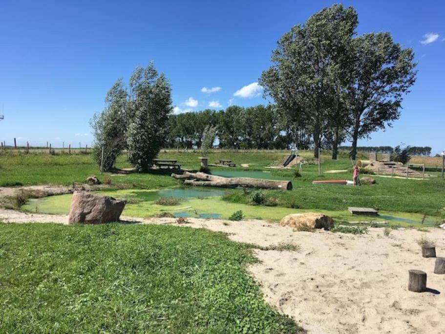 Family Wellness Lodge 4 Personen Zuid-Holland! Ooltgensplaat Экстерьер фото